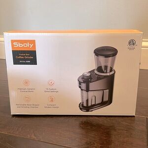 Sboly coffee grinder NIB